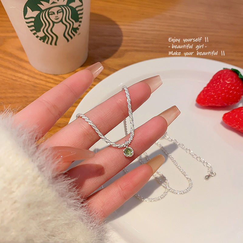 Spring Green Necklace