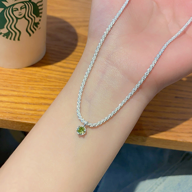 Spring Green Necklace