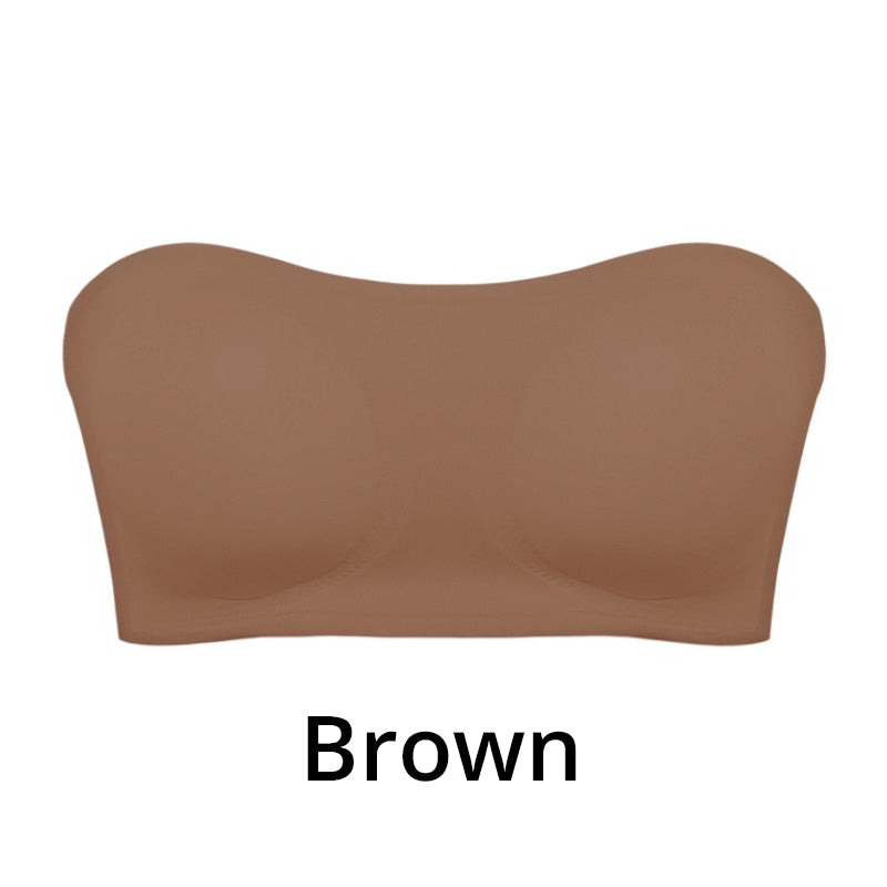 💜BUY 1 GET 1 FREE &💜Strapless Wireless Bra with Crossover Side Closure