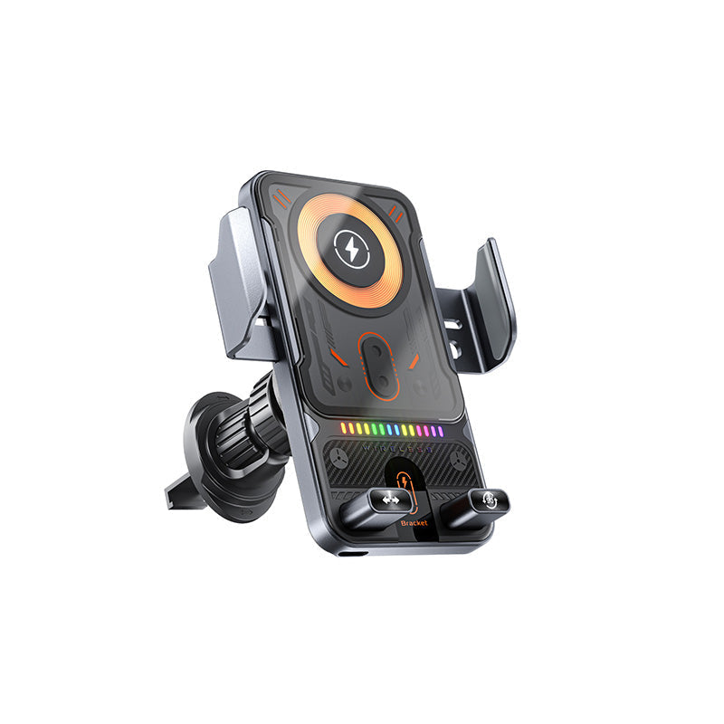 ππ± 2-in-1 Car Phone Holder & Wireless Charger β 360Β° Rotation, Strong Grip & Fast Charging π