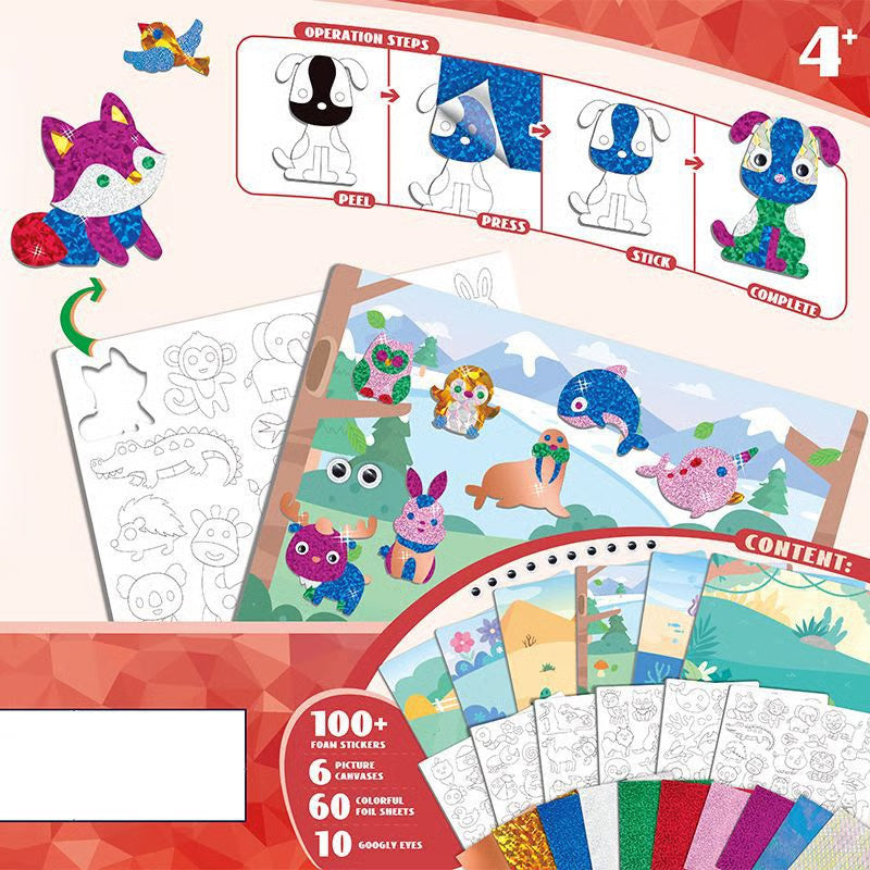 Children's Creative Fun Foil Art Set