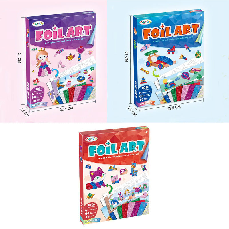 Children's Creative Fun Foil Art Set