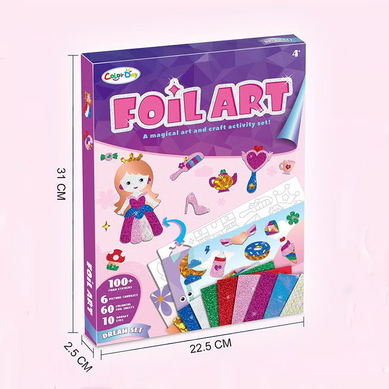 Children's Creative Fun Foil Art Set