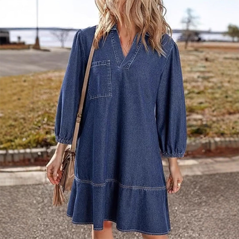 💜 LAST DAY PROMOTION - 50%OFF💜Women's Casual Denim Dress