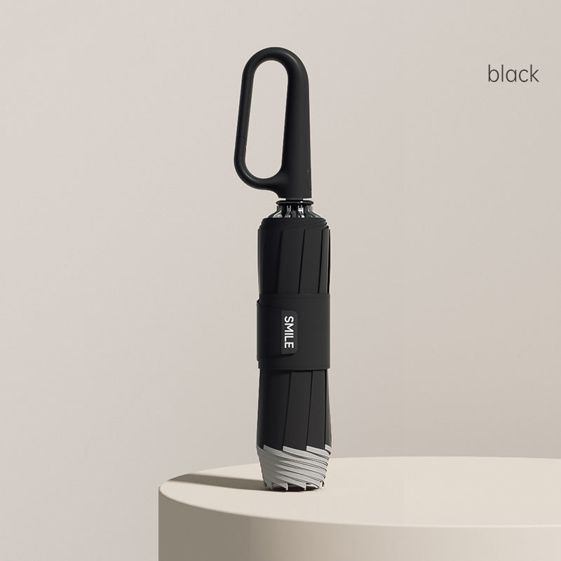 🌧️Reflective Strip Umbrella – Perfect for Night Commutes & Rainy Days
