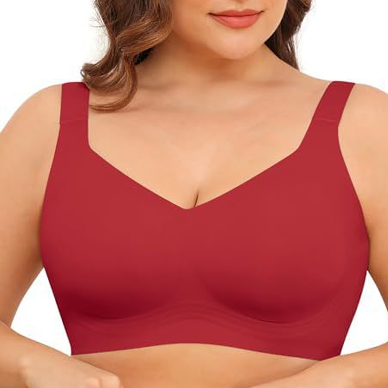 💜 BLACK FRIDAY BIG DEAL💜Women's Seamless Full Coverage Wireless Bra(副本)