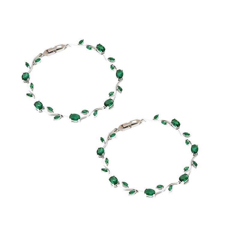 💜 LAST DAY PROMOTION - 50% OFF💜Women's Dainty Leaf Charm Bracelet