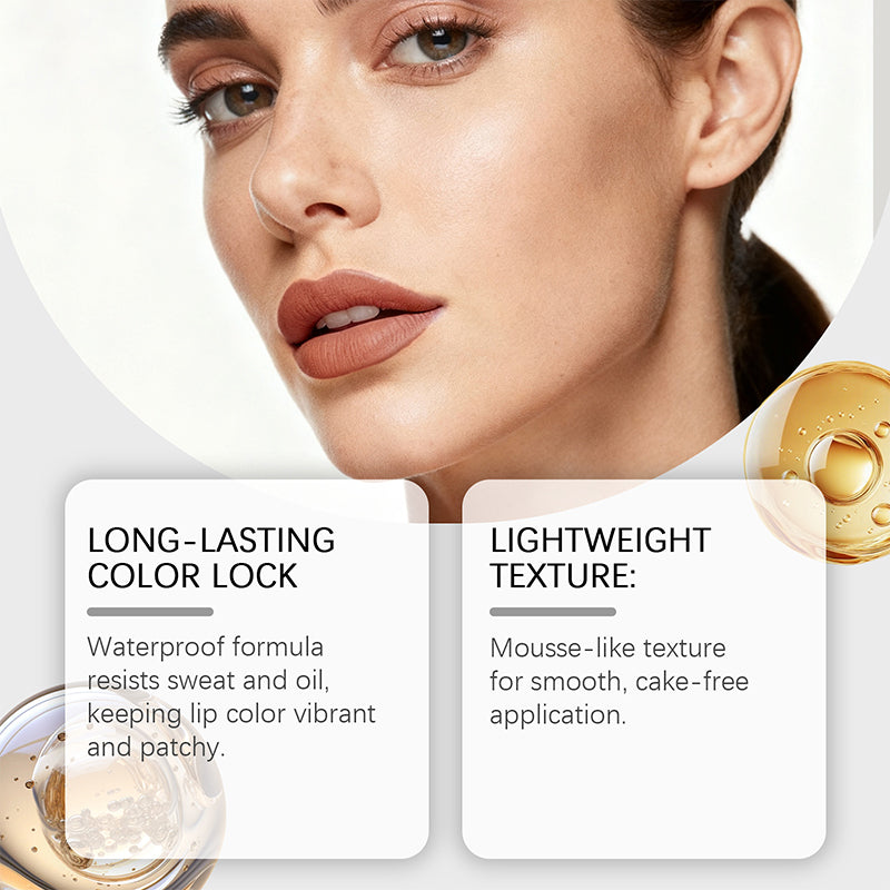 Waterproof Moisturizing Matte Lip Tint