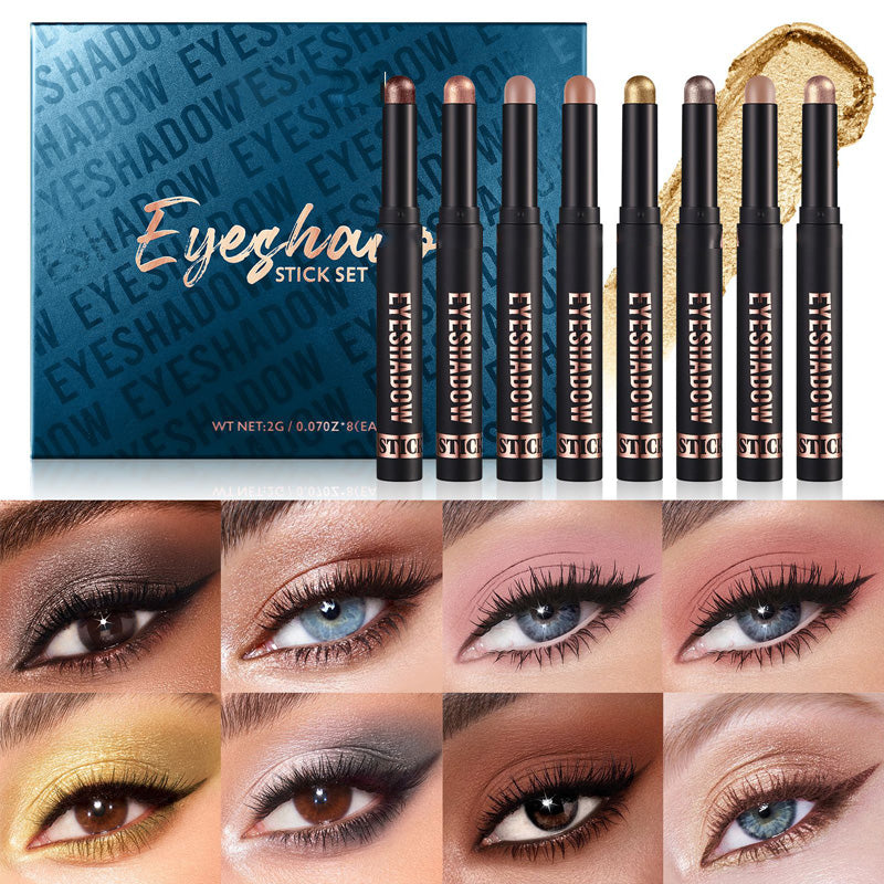 π
ONLY TODAY - FOR 8 PCS!!π50K+ SOLD! πβ¨8 Colors Glitter Eyeshadow Stick Waterproof & Long-Wearing & Multi-Use