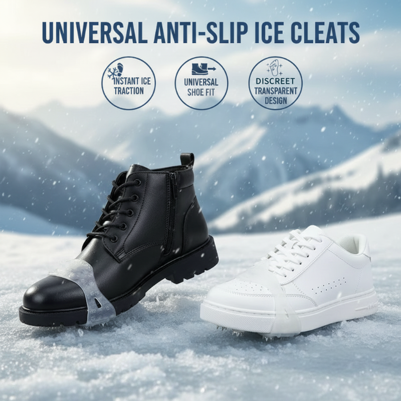 š2025 Limited Time Sale 50% Offš„Universal 5-Tooth Ice Cleats for Shoes & Boots