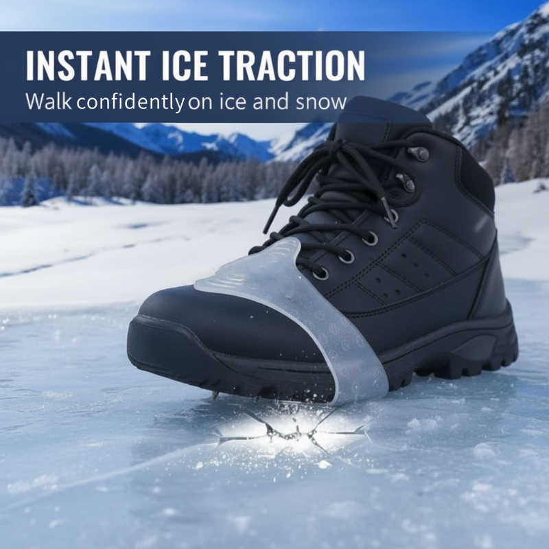 š2025 Limited Time Sale 50% Offš„Universal 5-Tooth Ice Cleats for Shoes & Boots