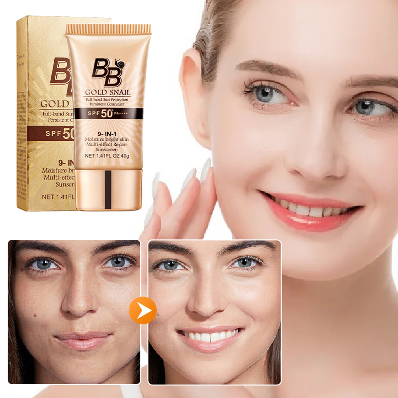 LAST DAY - BUY 1 GET 1 FREE💜High-coverage waterproof snail BB cream