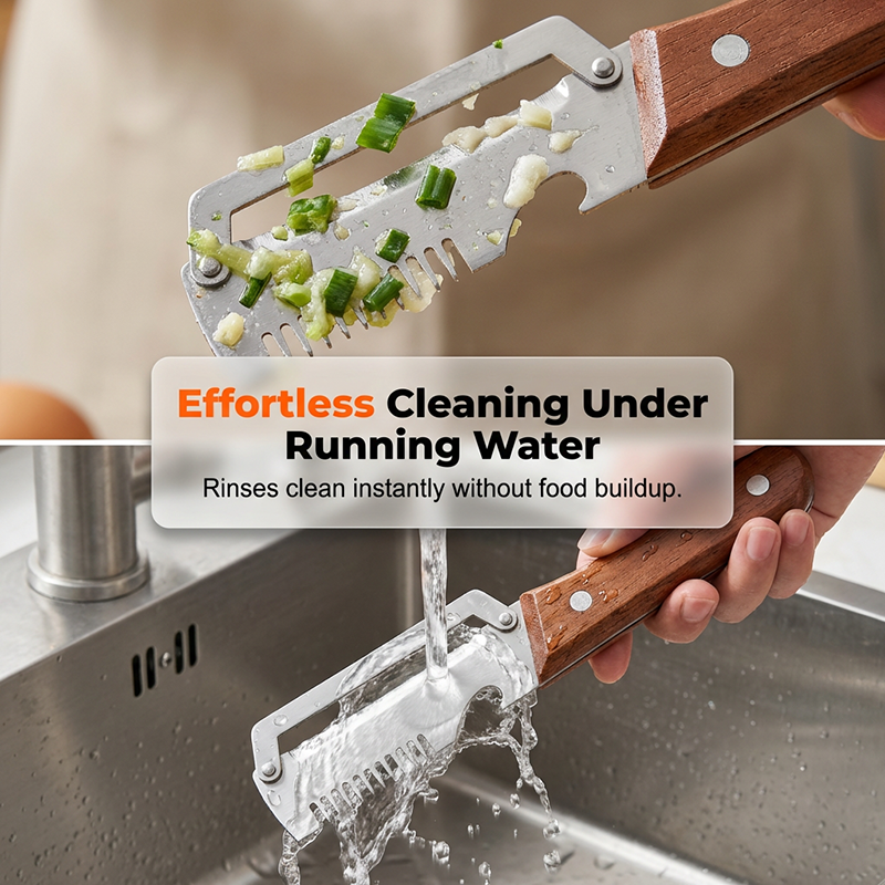 π3-in-1 Scallion Shredder & Peeler Kitchen Tool