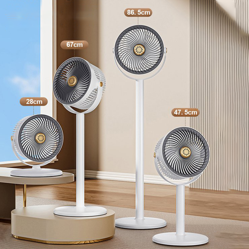 ⏰🎁Whisper-Quiet Adjustable Height Floor Fan