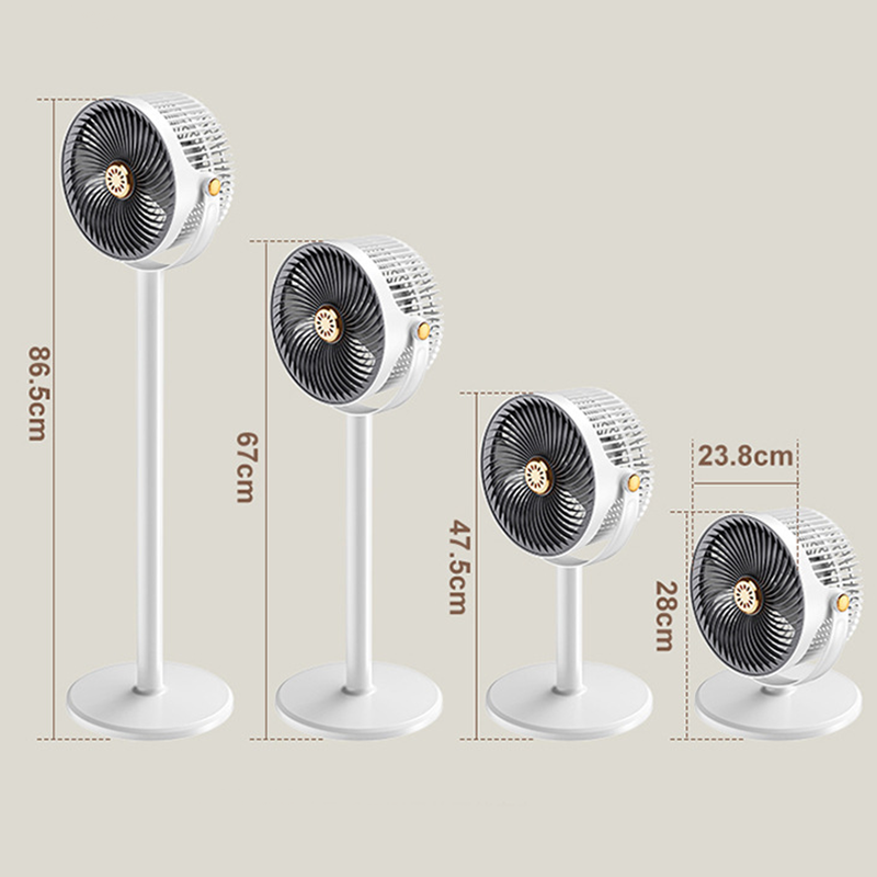⏰🎁Whisper-Quiet Adjustable Height Floor Fan
