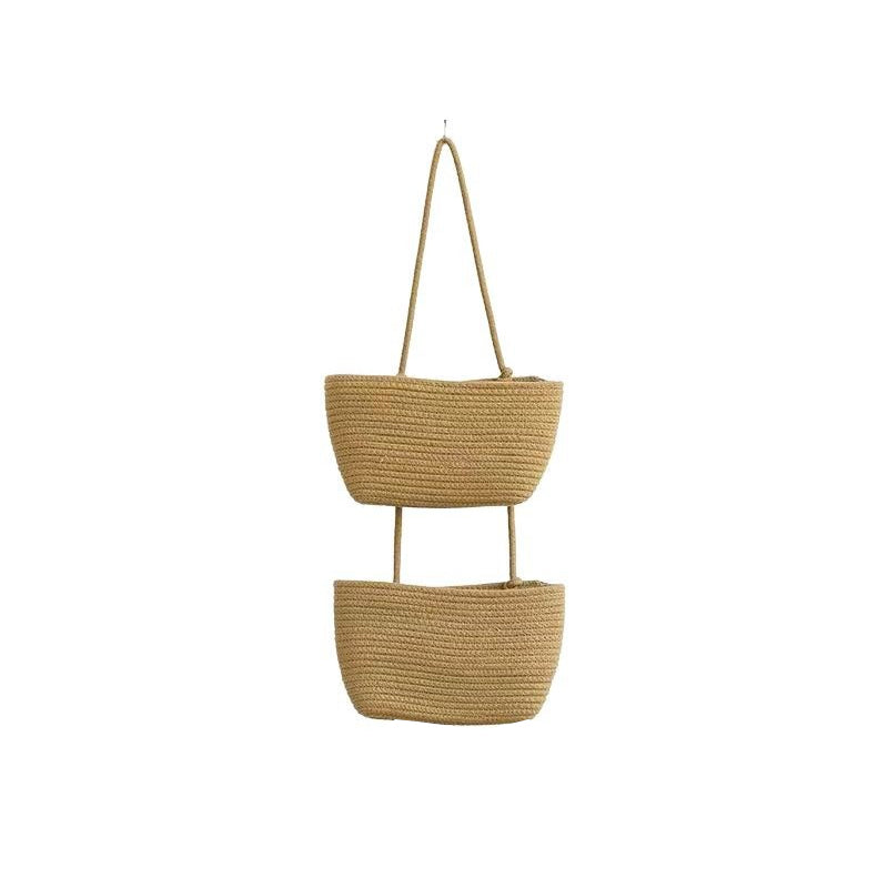β¨ Wall-Hanging Storage Organizer β 3-Tier, Boho Style, Space-Saving π‘