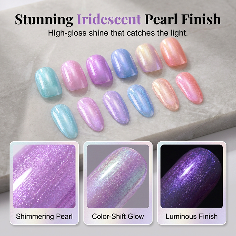 6-Piece Gel Nail Polish Pen Set