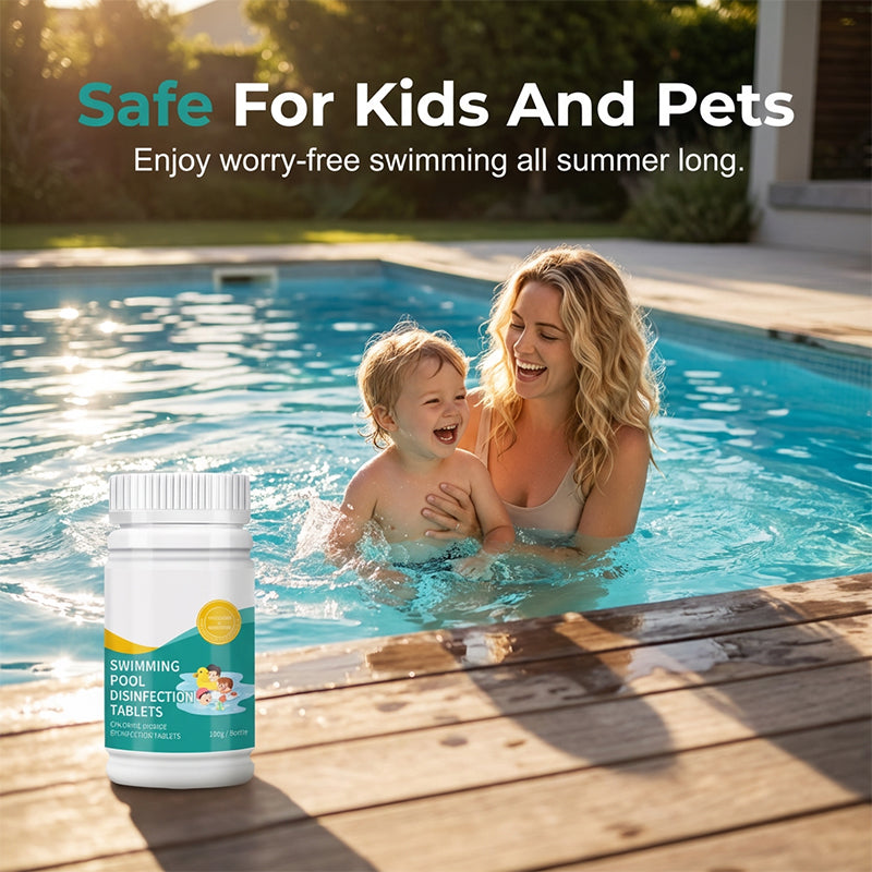 High-Efficacy Pool Effervescent Disinfection Tablets