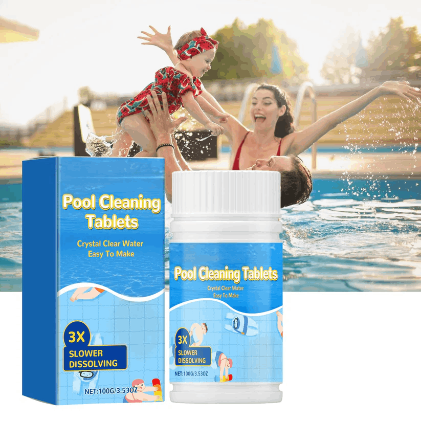 The Next-Gen Pool Purifier is here ✨ 2X Stronger Algae Control, Gentle & Safe for Kids! 👨‍👩‍👧‍👦