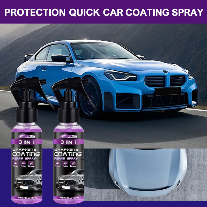 ✨LAST DAY BUY 5 GET 5 FREE✨ 3 in 1 High Protection Quick Car Coating Spray