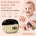 🔥2-in-1 Smart Electric Nail Trimmer & Polisher for All Ages 👨‍👩‍👧‍👦 – Blade-Free, Blood-Free & Stress-Free Nail Care! 💅