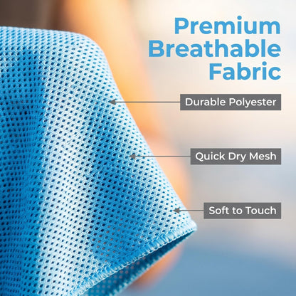 ⏰Last Day Buy 1 Get 1 Free❄💦Cold Sweat Towel You Can Use Anywhere, Anytime! Reusable Soft Absorbent Cooling Portable