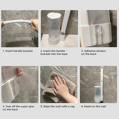 🚽 Last Day Special Price £8.78!!!⚡ Disposable Toilet Cleaning System – Hygienic One-Click Cleaning, No Residue Left, Easy to Use & Disposable 🧼