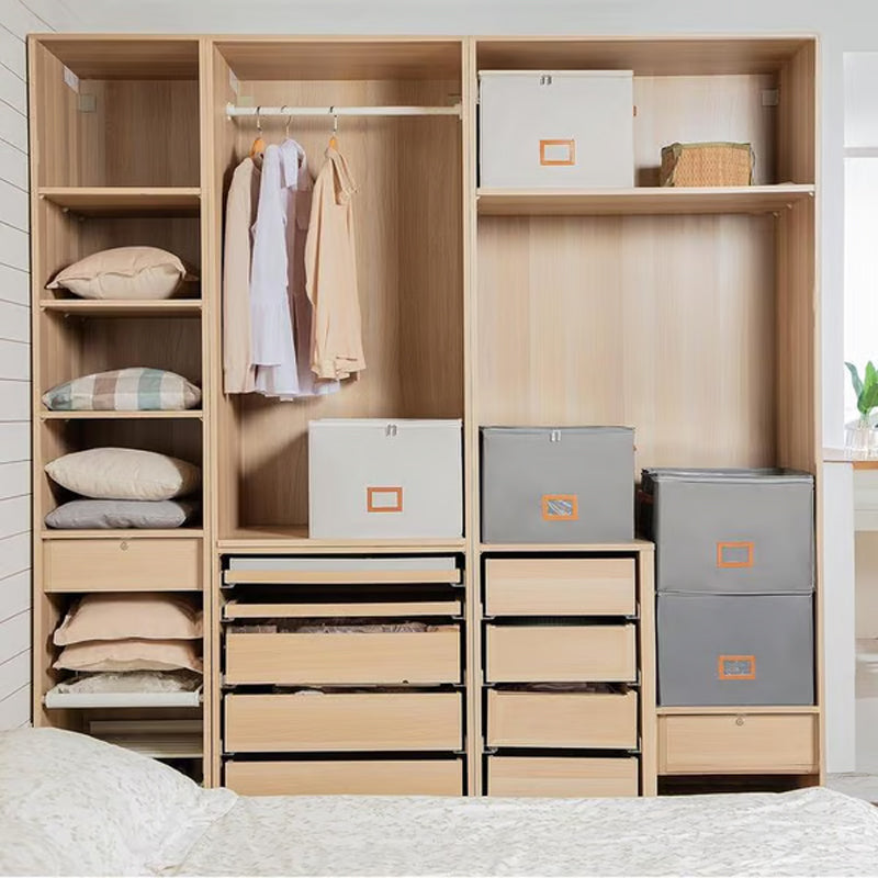 ⏰🔥LIMITED TIME 50% OFF! 👟 Fabric Shoe Organizer Storage Box – Foldable, Large Capacity, Dustproof & Breathable for Closet & Bedroom 🧺✨ zanzzea