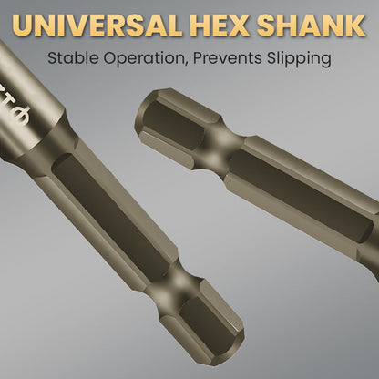 🔥LAST DAY PROMOTION - 50%OFF🔥High-Strength 4-Flute Serrated Eccentric Drill Bit Kit