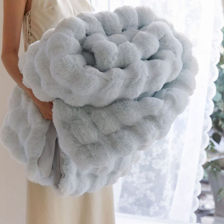 🎁It's indispensable to keep warm at winter🎁 Soft Fluffy Blanket zanzzea