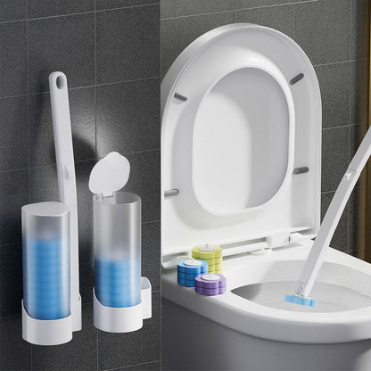 🚽 Last Day Special Price £8.78!!!⚡ Disposable Toilet Cleaning System – Hygienic One-Click Cleaning, No Residue Left, Easy to Use & Disposable 🧼