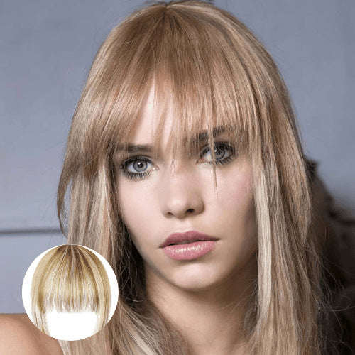 💜LAST DAY - BUY 1 GET 1 FREE💜Clip In Bangs 100% Human Hair Extensions Air Bangs