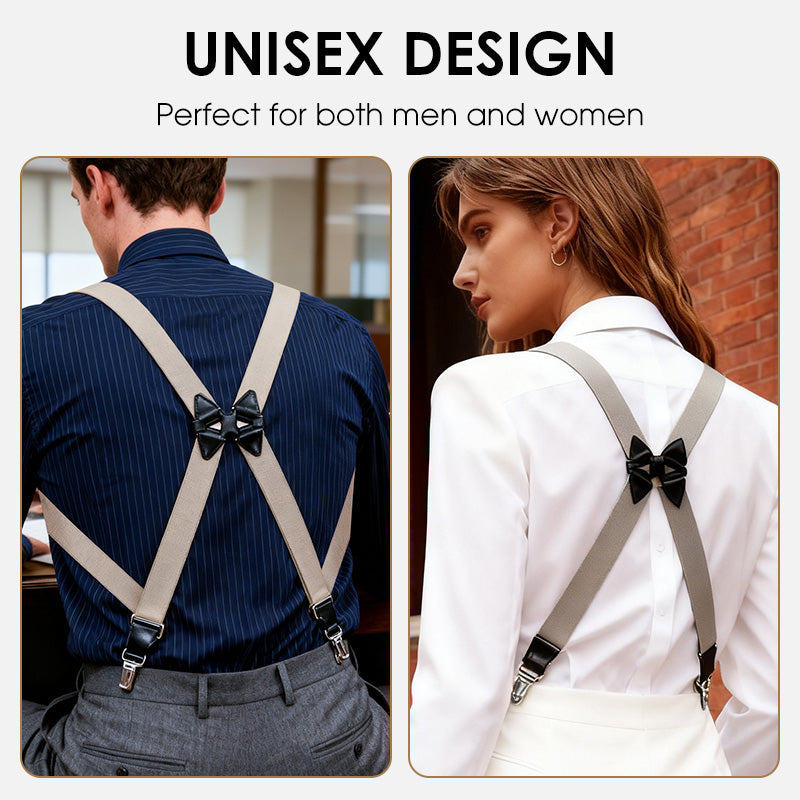 ⏳LAST DAY SALE 50% OFF !!📢Men's X-Back Suspenders with Hook Clips