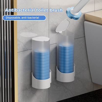 🚽 Last Day Special Price £8.78!!!⚡ Disposable Toilet Cleaning System – Hygienic One-Click Cleaning, No Residue Left, Easy to Use & Disposable 🧼