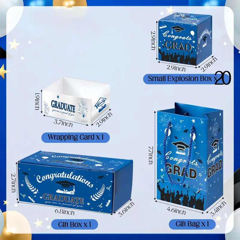 🎓Money Surprise Gift Box – Explosive Pop-Up for Grads 💥