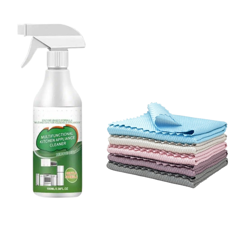 🍋 Kitchen Enzyme Cleaner – Powerful Degreasing, Long-Lasting Freshness
