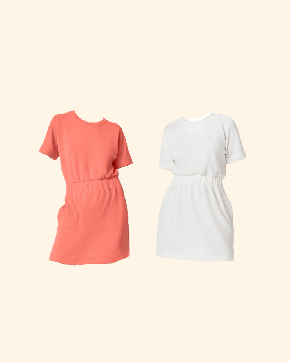Casual Elastic-Waist T-Shirt Dress👗Buy 2 Free Shipping✈️✈️