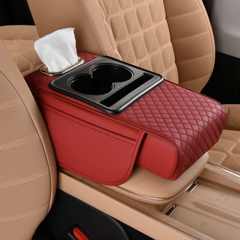 🚗Multifunctional Car Armrest Cushion – Ergonomic Comfort for Long Drives & Commuting✨
