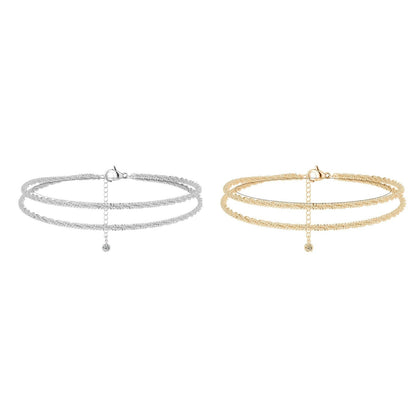 🩷Dainty Layered Waterproof Anklet