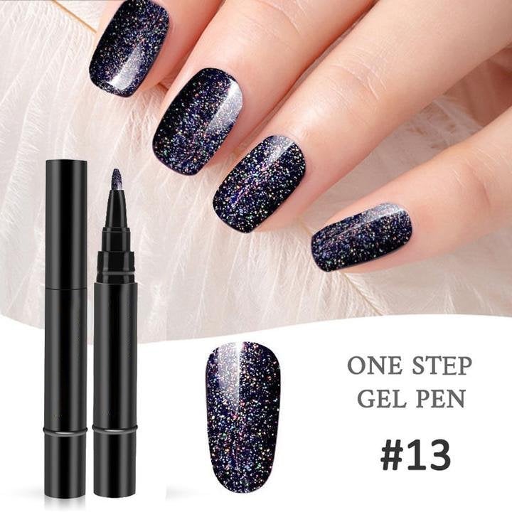 💅 Limited Time Buy 1 Get 1 Free - £9.99! ✨One Step Nail Gel Pen🎨Free handheld mini UV nail lamp💡