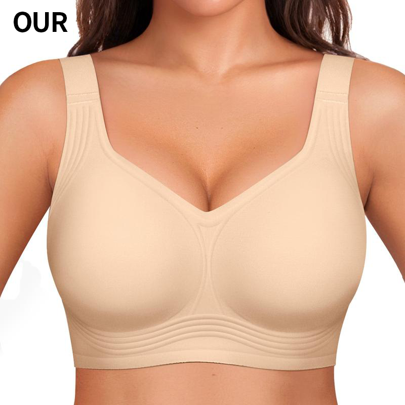💜 BLACK FRIDAY BIG DEAL💜Women's Seamless Full Coverage Wireless Bra（副本）