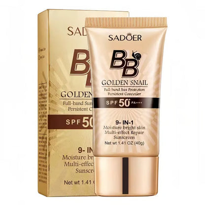 LAST DAY - BUY 1 GET 1 FREE💜High-coverage waterproof snail BB cream