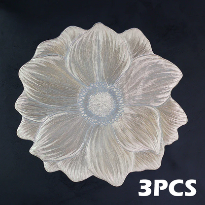 🌸Lotus-Shaped Heat-Resistant and Washable Placemat