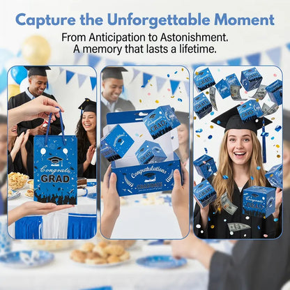 🎓Money Surprise Gift Box – Explosive Pop-Up for Grads 💥