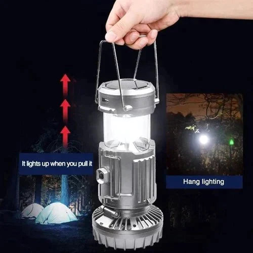 🔥LAST DAY PROMOTION - 50%OFF🔥Portable LED Camping Lantern With Fan