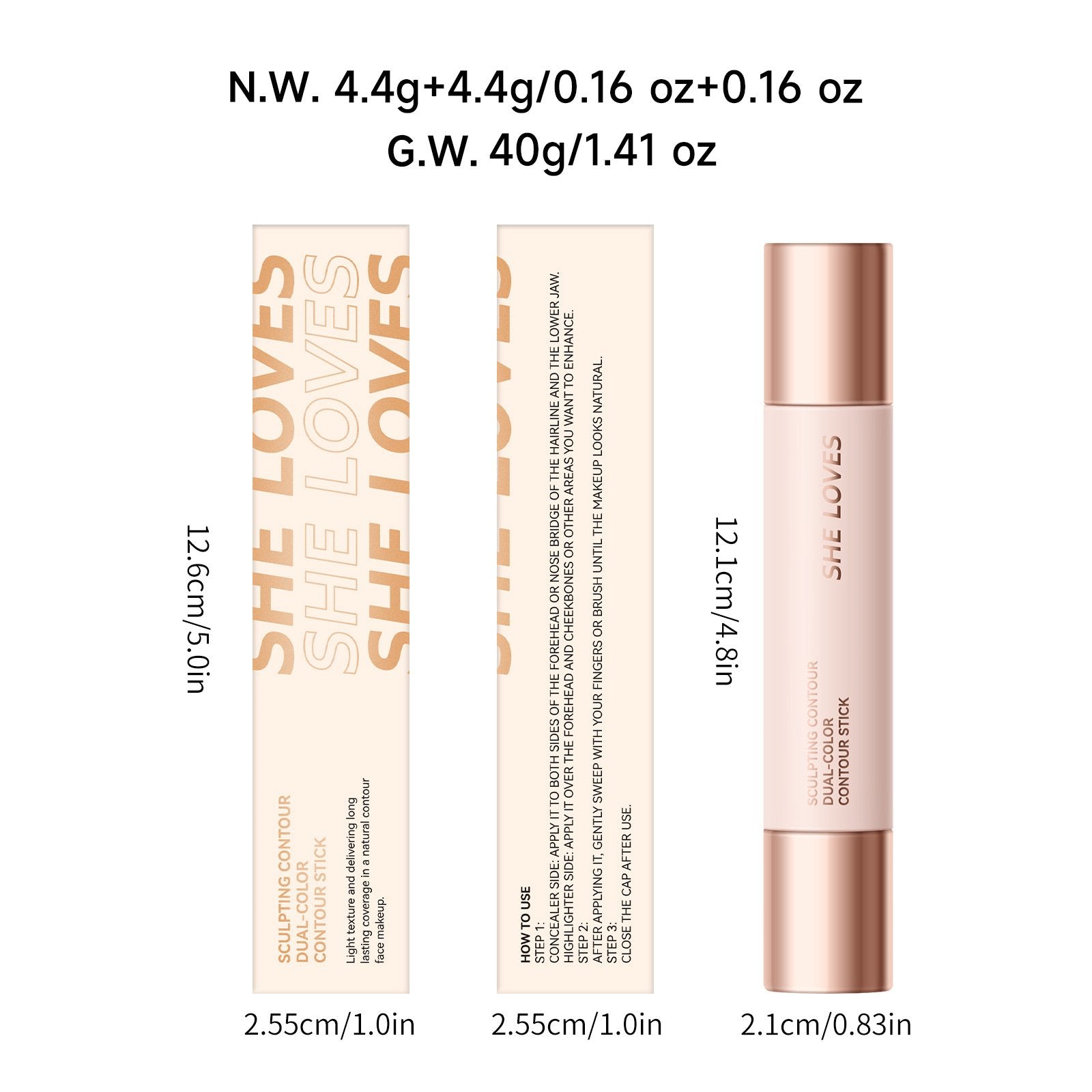 💥Highlight & Contour Stick