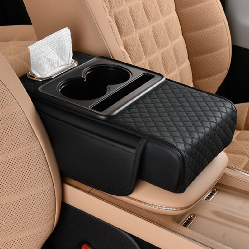 🚗Multifunctional Car Armrest Cushion – Ergonomic Comfort for Long Drives & Commuting✨