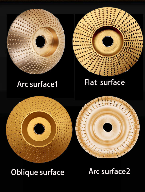 ⏰Wood Angle Shaping Wheel – Fast-Cut, Sharp, Wear-Resistant, for Angle Grinder