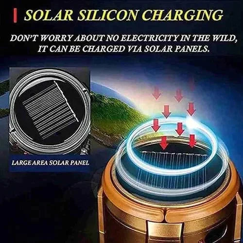 🔥LAST DAY PROMOTION - 50%OFF🔥Portable LED Camping Lantern With Fan