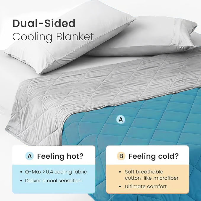 ❄️Hot Summer Sale 50% Off🧊Breathable Printed Washable Summer Cooling Comforter💤